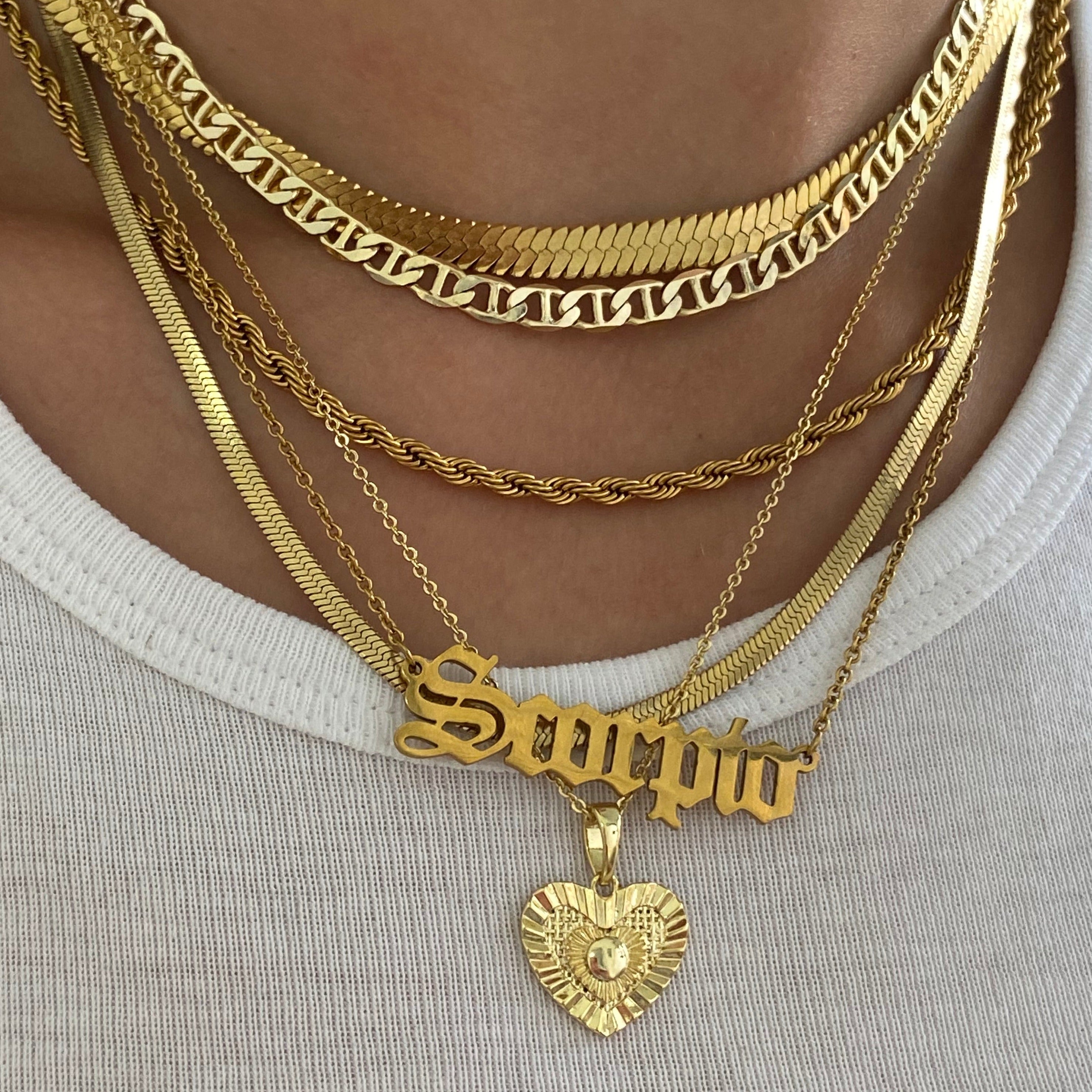 ARIES (Gold STAINLESS STEEL WATERPROOF)