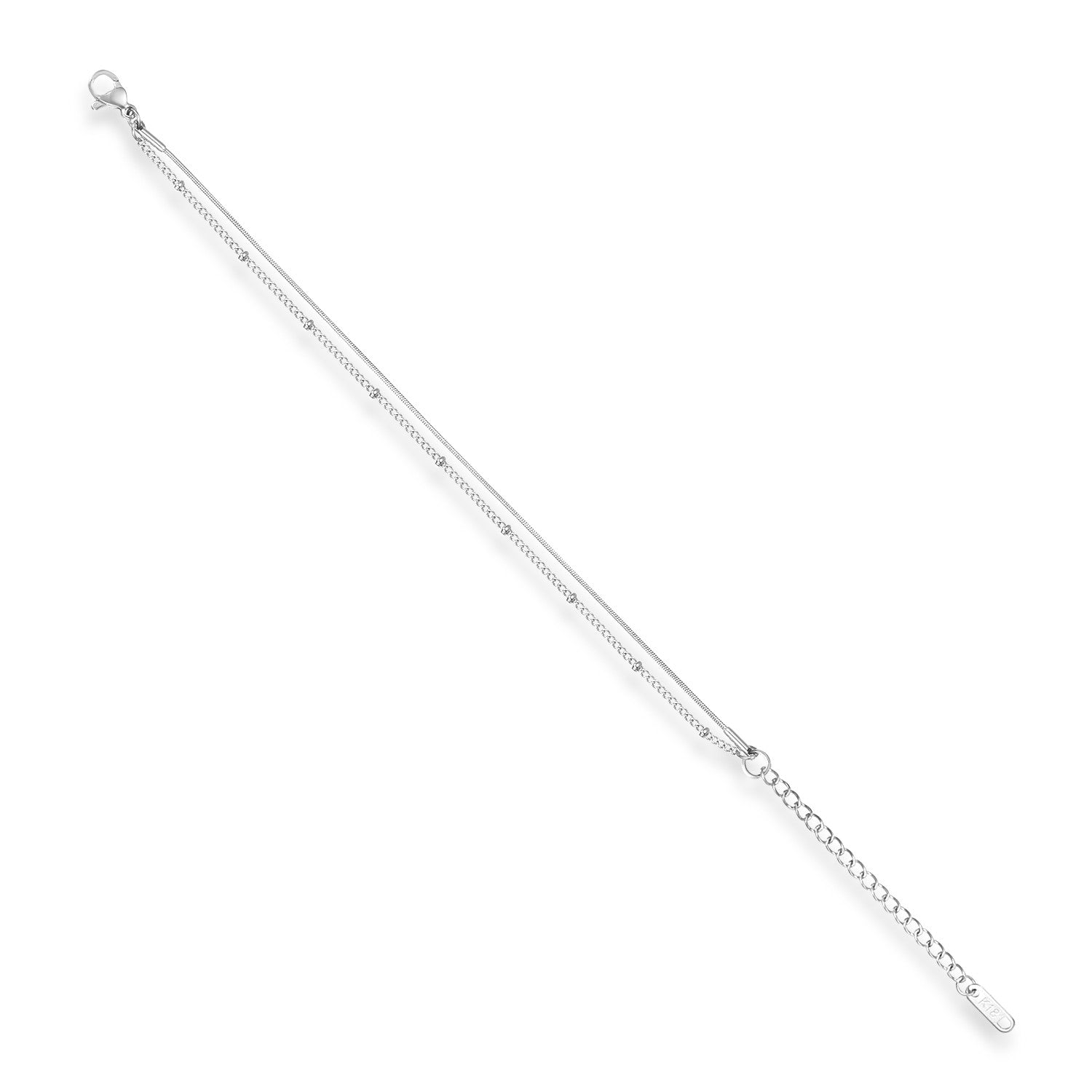 Silver STAINLESS STEEL WATERPROOF