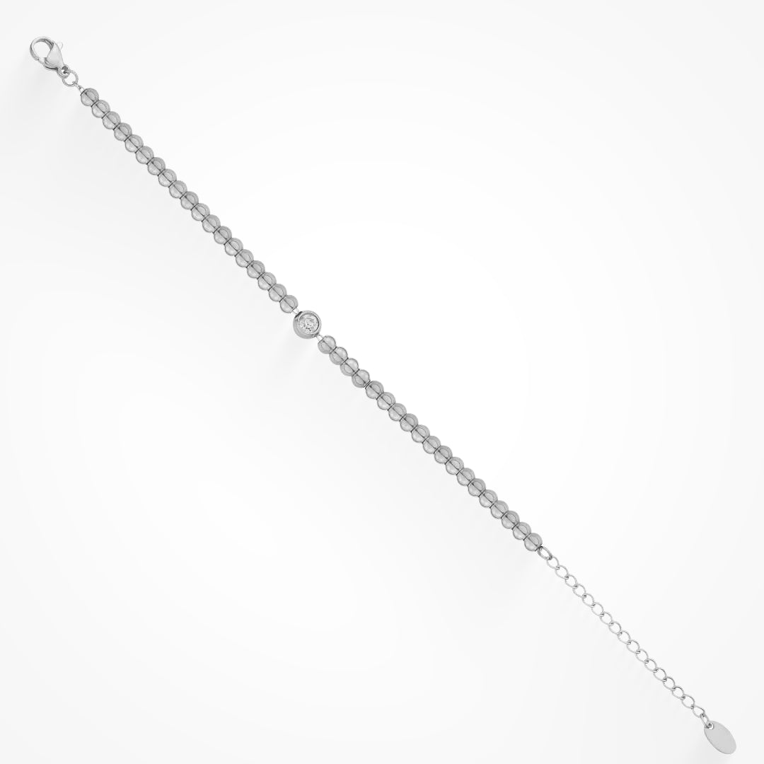 Silver STAINLESS STEEL WATERPROOF