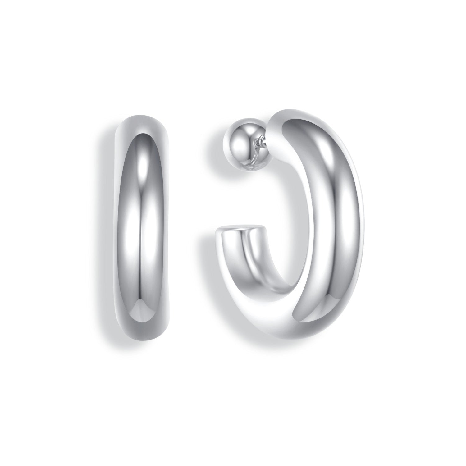 Silver STAINLESS STEEL WATERPROOF