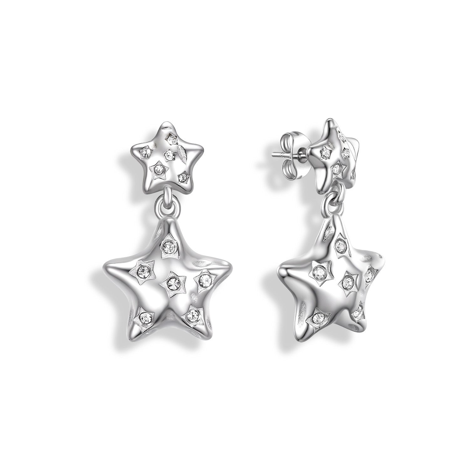 Silver STAINLESS STEEL WATERPROOF