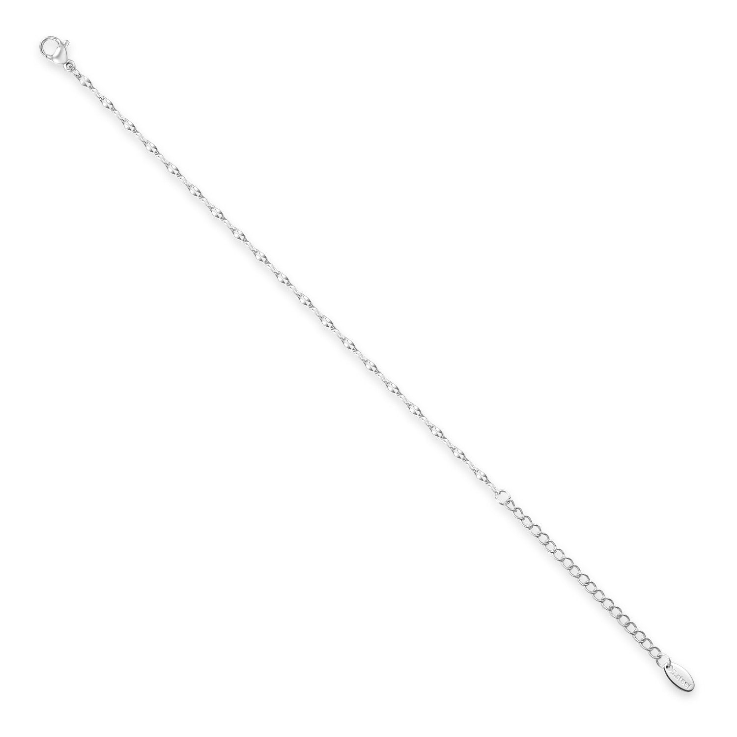 Silver STAINLESS STEEL WATERPROOF