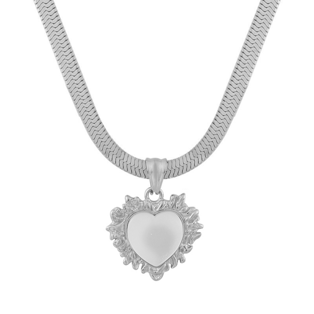 Silver STAINLESS STEEL WATERPROOF