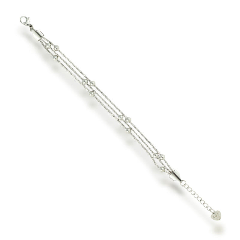 Silver STAINLESS STEEL WATERPROOF