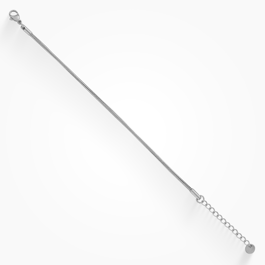 Silver STAINLESS STEEL WATERPROOF