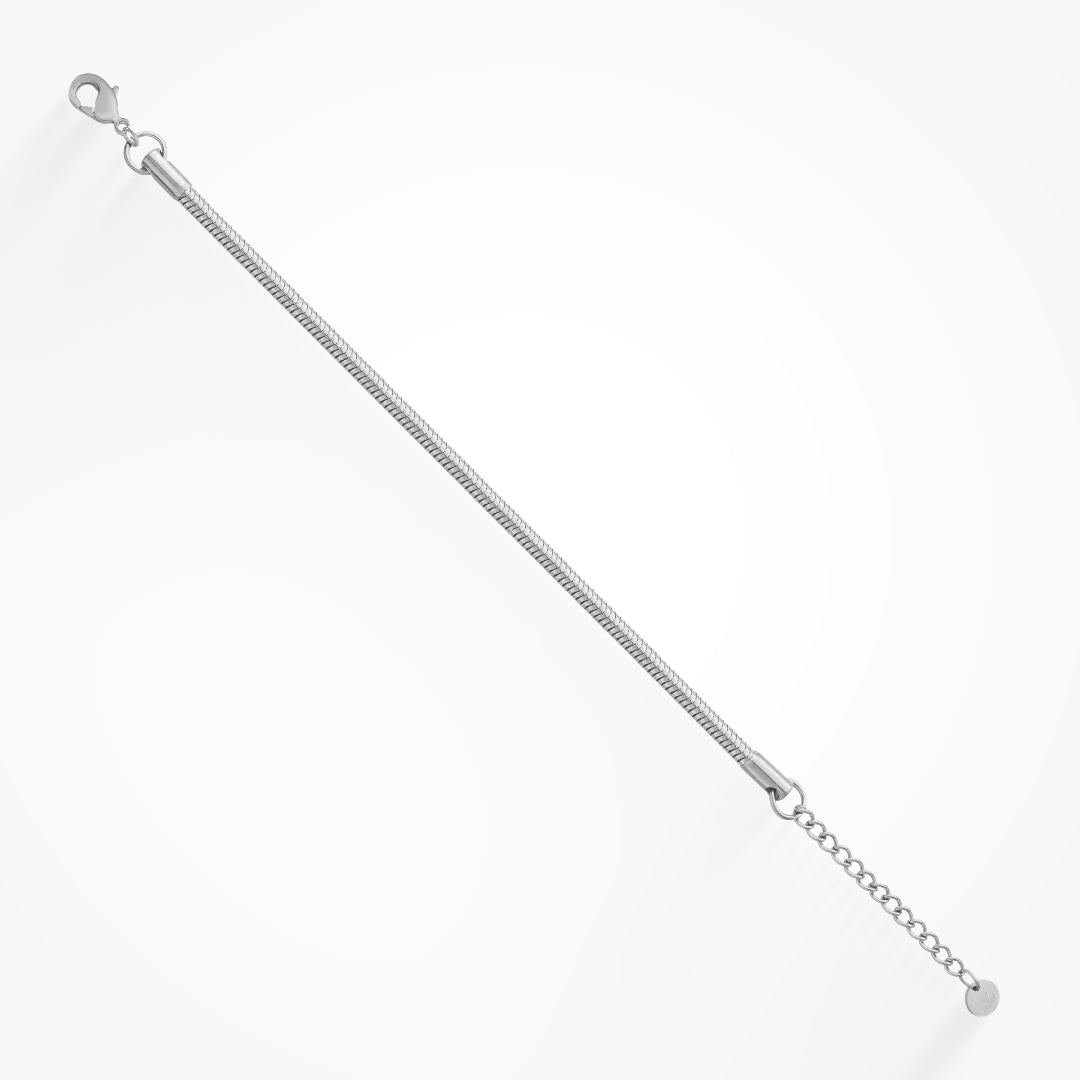 Silver STAINLESS STEEL WATERPROOF