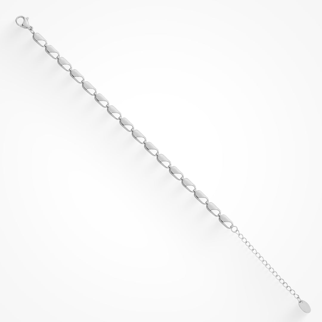 Silver STAINLESS STEEL WATERPROOF