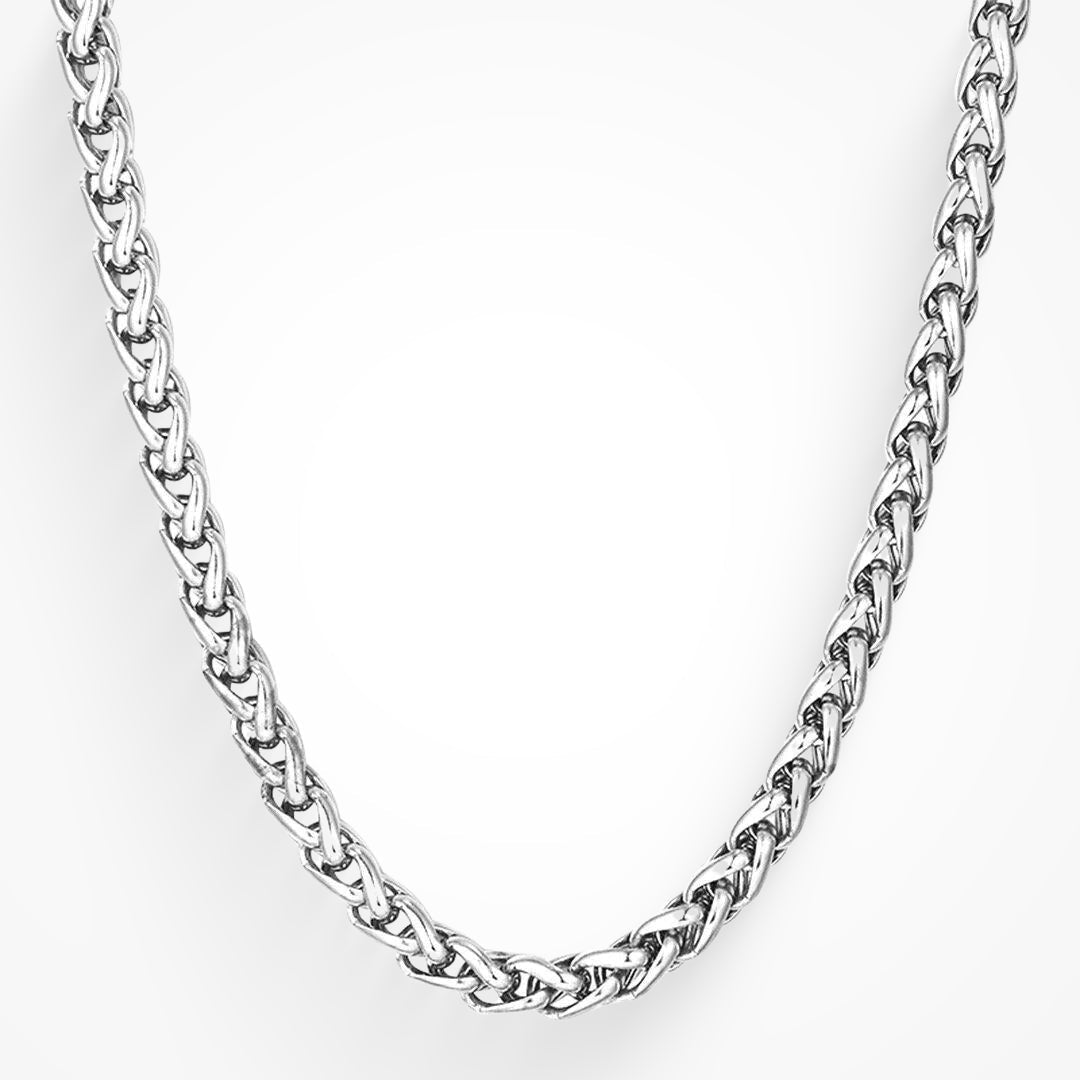 Silver STAINLESS STEEL WATERPROOF