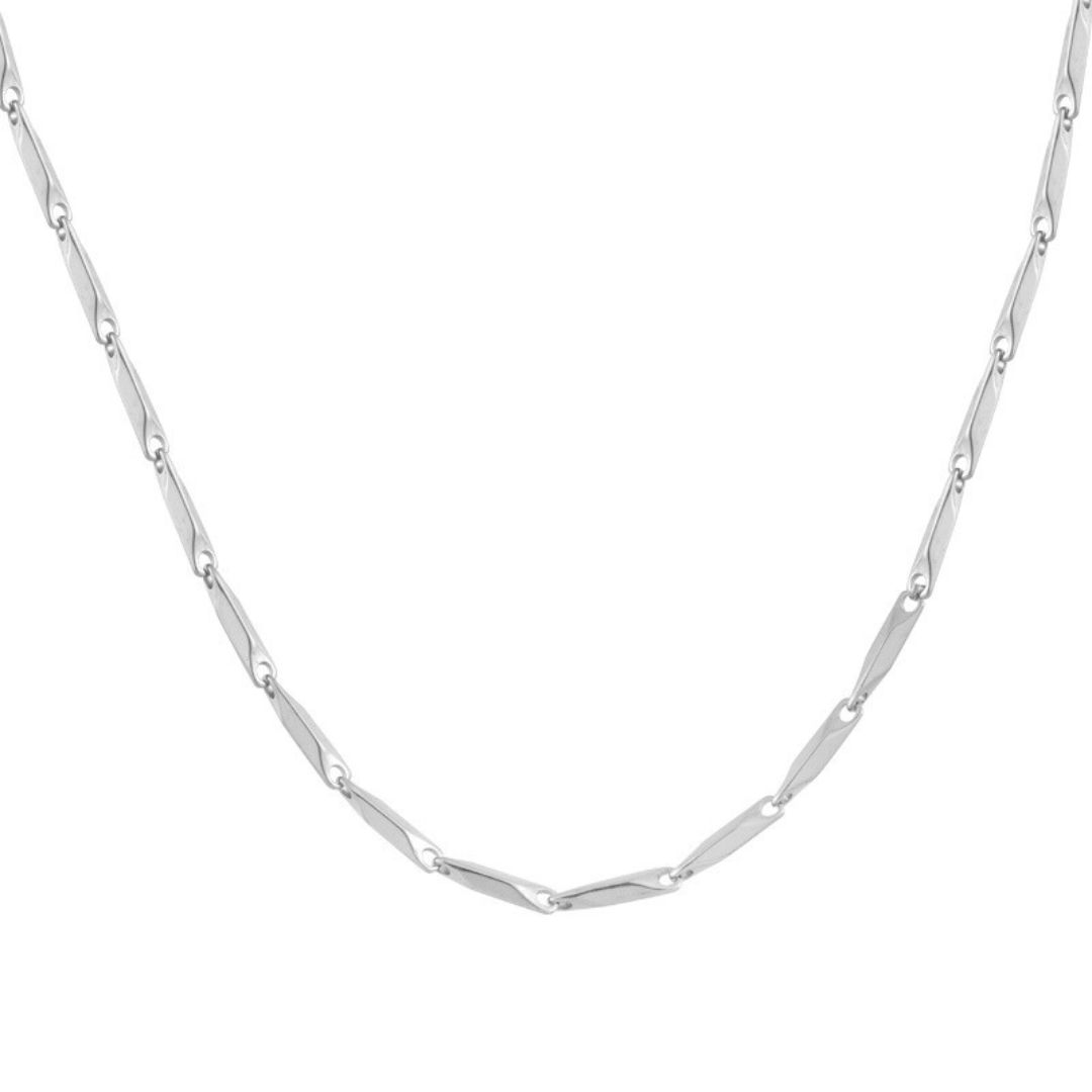 Silver STAINLESS STEEL WATERPROOF