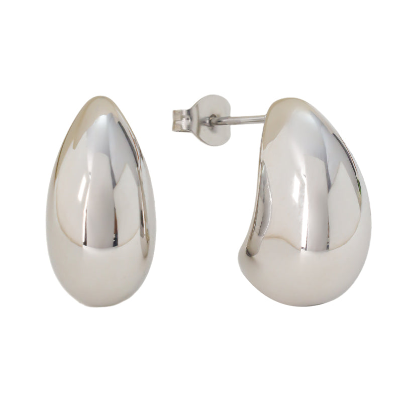 Silver STAINLESS STEEL WATERPROOF