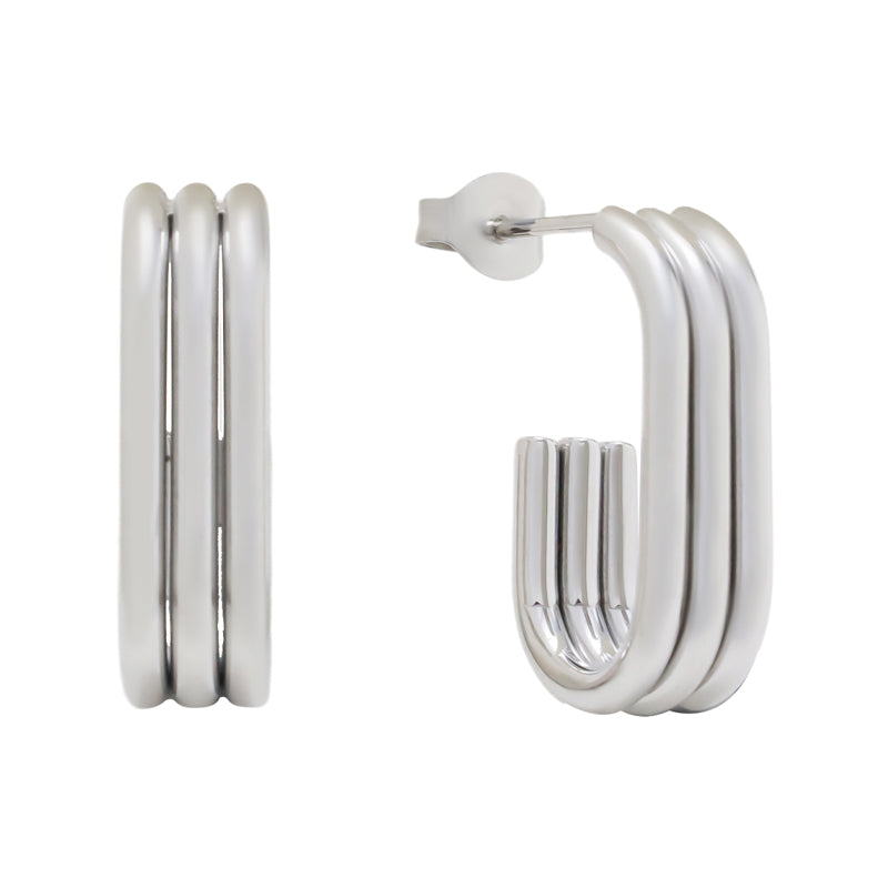 Silver STAINLESS STEEL WATERPROOF
