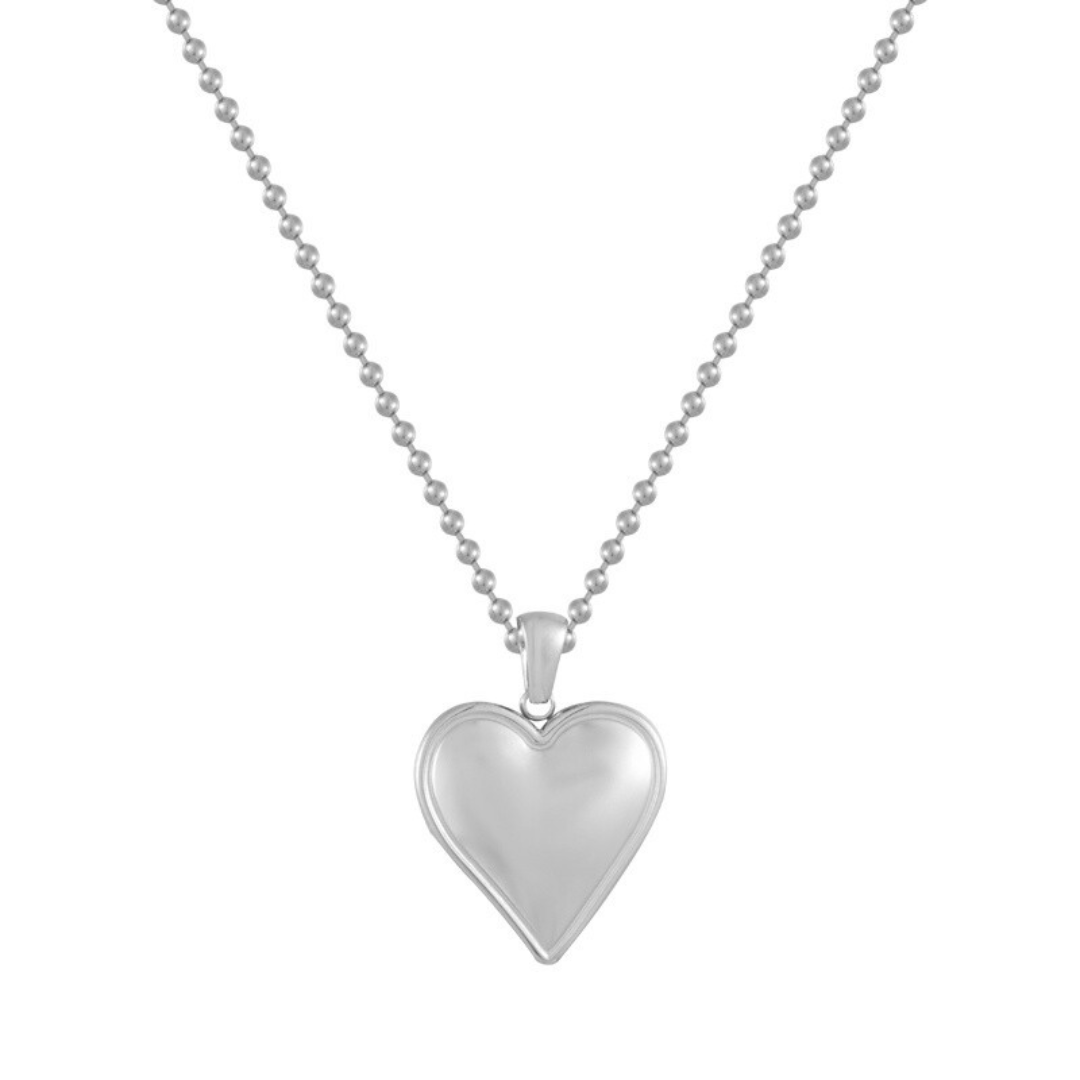 Silver STAINLESS STEEL WATERPROOF